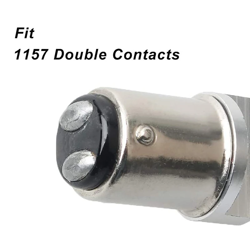 

4PCS Smoked Turn Signals 2 Inch Rear Brake Running Light Motorcycle 1157 Insert Kit for Softail Dyna Sportster