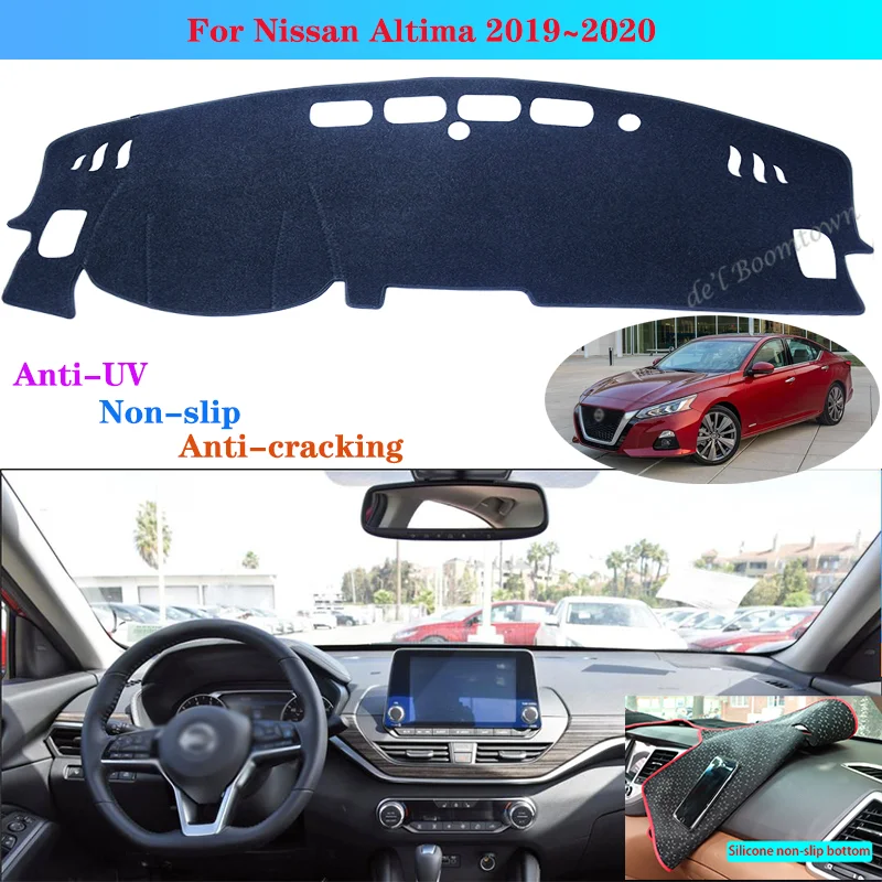 

Car Dashboard Cover Dash Mat For Nissan Altima 2019 2020 L34 Auto Non-slip sun Shade Dash Cover Protective pet