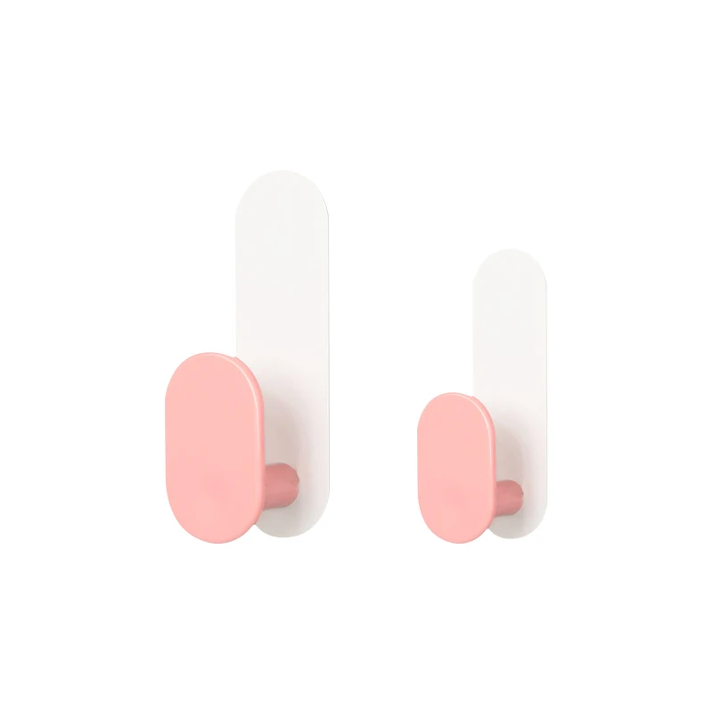 

JoyBos 4PCS Hook Steel & PVC Colourful Wall Mounted Nail For Livingroom Kitchen Bathroom Clothes Coat Robe Towel Hanger JX75