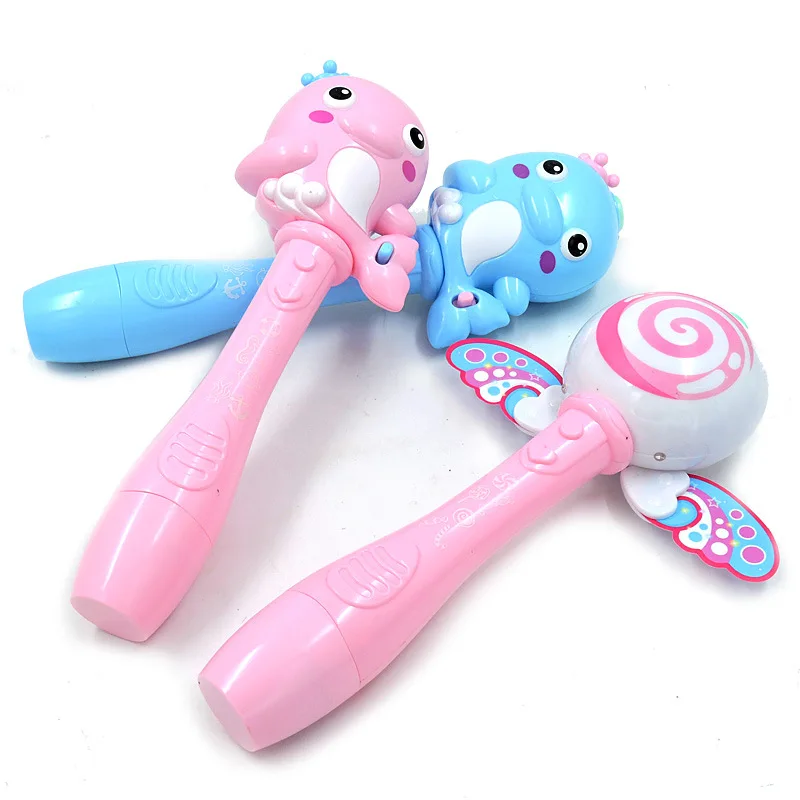 Электрическая волшебная палочка автоматический мыльный пузырьковый дующий