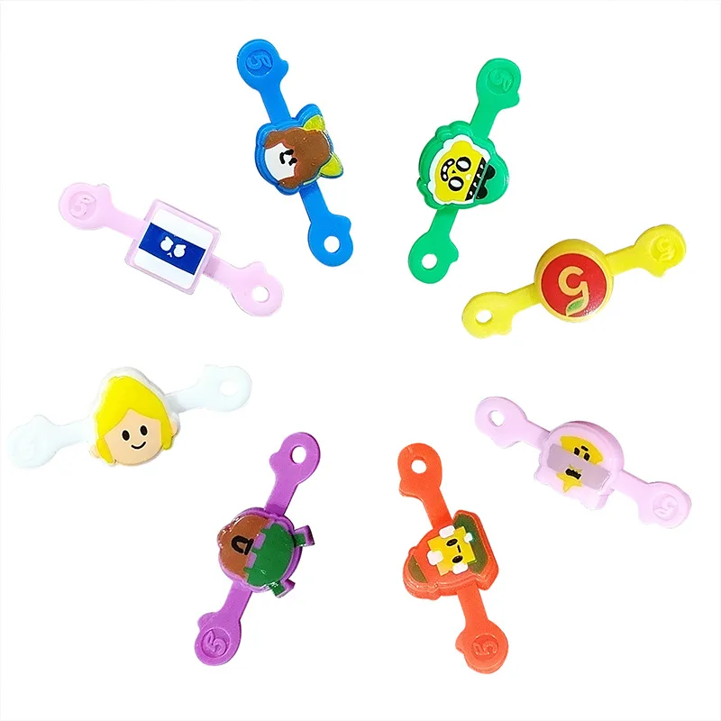 

2021 New 10pcs Scrapers 3 Magnet Clips Toys Action Children Cable DIY Whole Collection Random Dropshipping