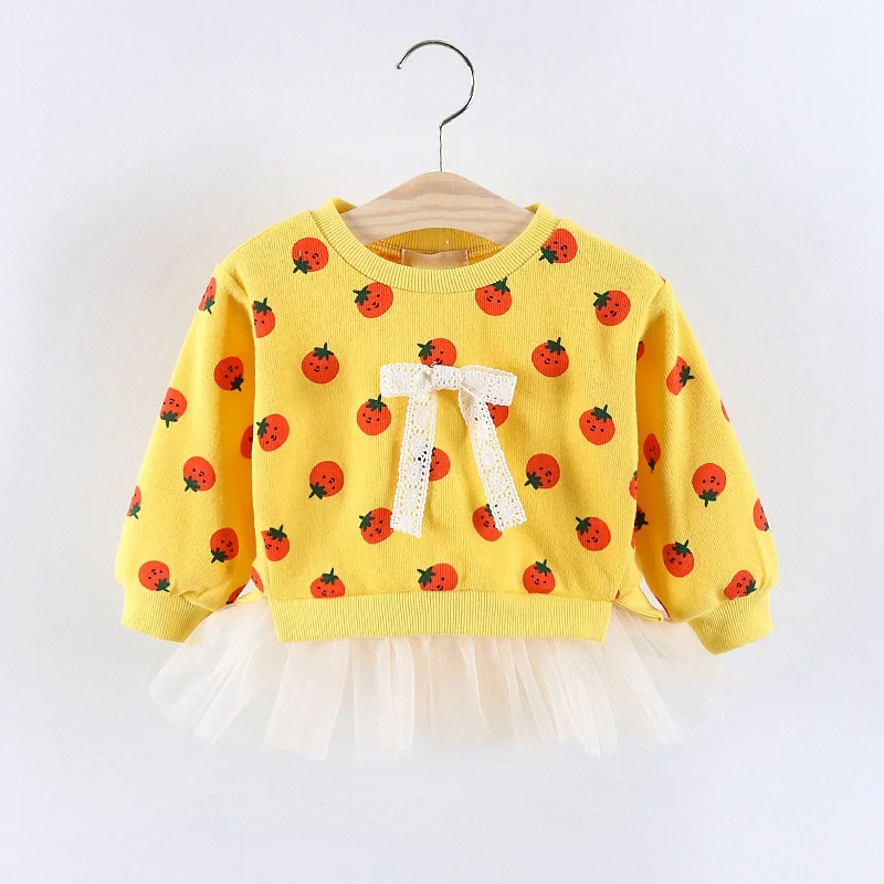 Платье для девочек детское платье принцессы коллекция 2020 года весеннее с принтом