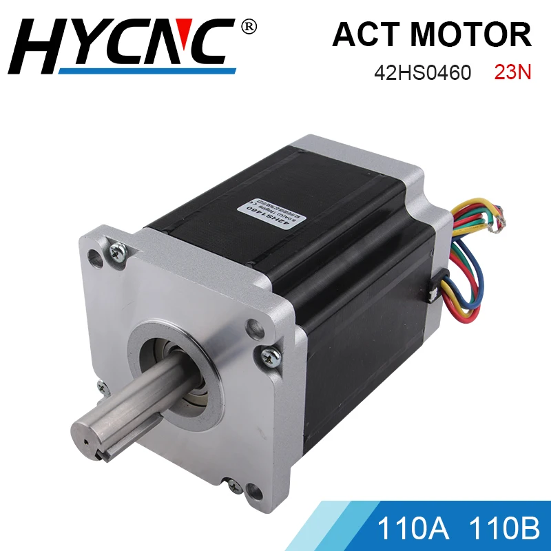 

Stepper Motor 110 Series With 4-Wire 6.0A 23N 42HS0460 Drive Motor, Used For CNC Milling Machine Laser Engraving