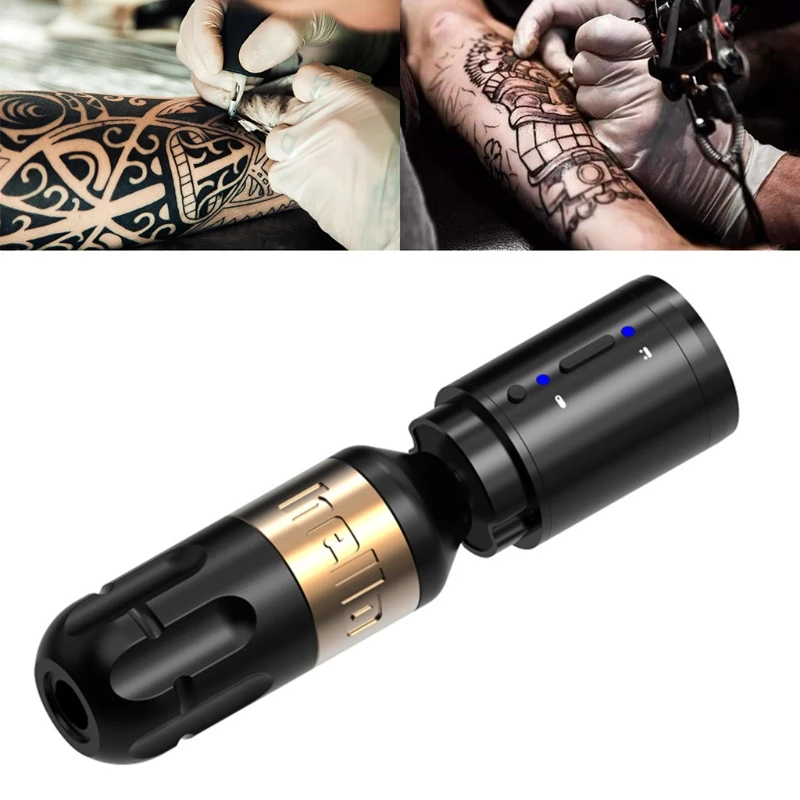 

Wireless Tattoo Battery Power Supply RCA Type-c Interface for Rotary Machine