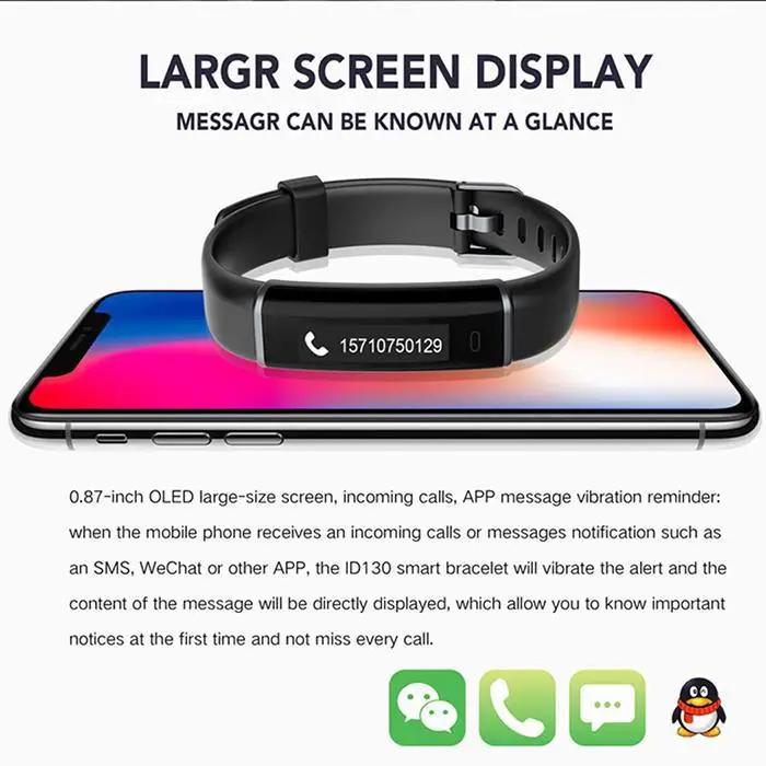 Sports Bracelet Sleep Health Monitoring Smart Wristband Watch Fitness Tracker Waterproof Intelligent Band Bluetooth Smartwatch |
