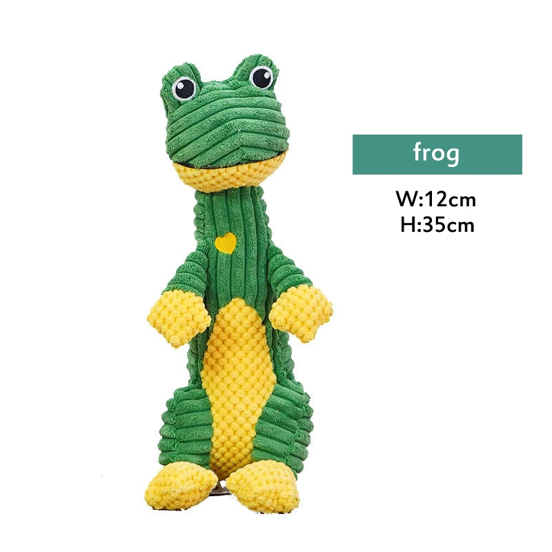 Милая плюшевая игрушка для собак бульдог/мопс/корги скрипучий звук кусающий