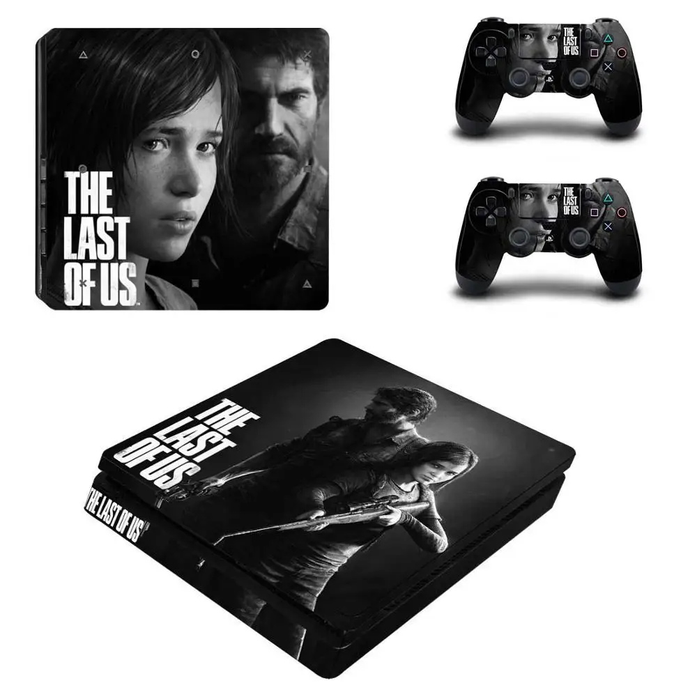 Последняя из нас тонкая защитная наклейка для PS4 Виниловая консоли и контроллера