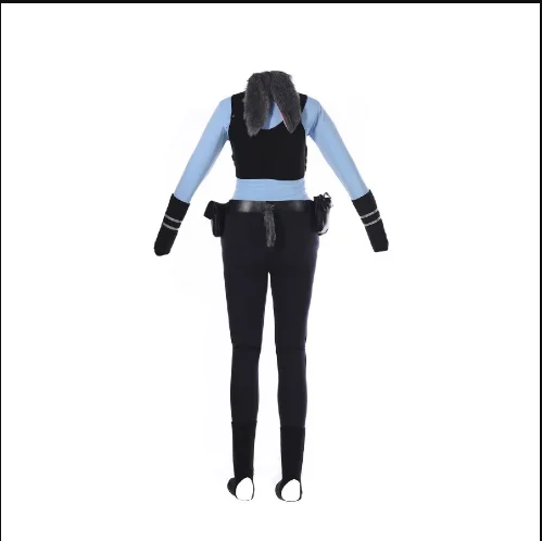 Anime cosplay Crazy Animal City Halloween costume Rabbit Judy Police Officer judy R | Тематическая одежда и униформа