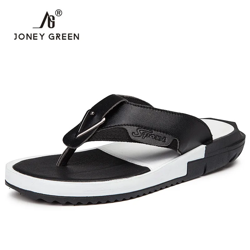 Новинка модные летние мужские Вьетнамки шлепанцы высококачественные удобные