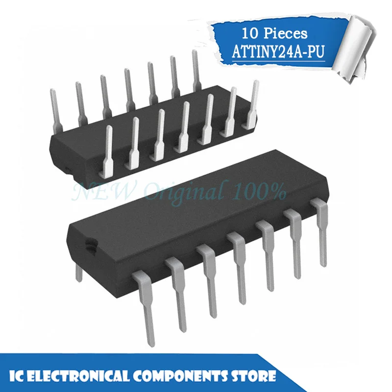 

New original 10pcs/lot ATTINY24A-PU ATTINY24A DIP-14