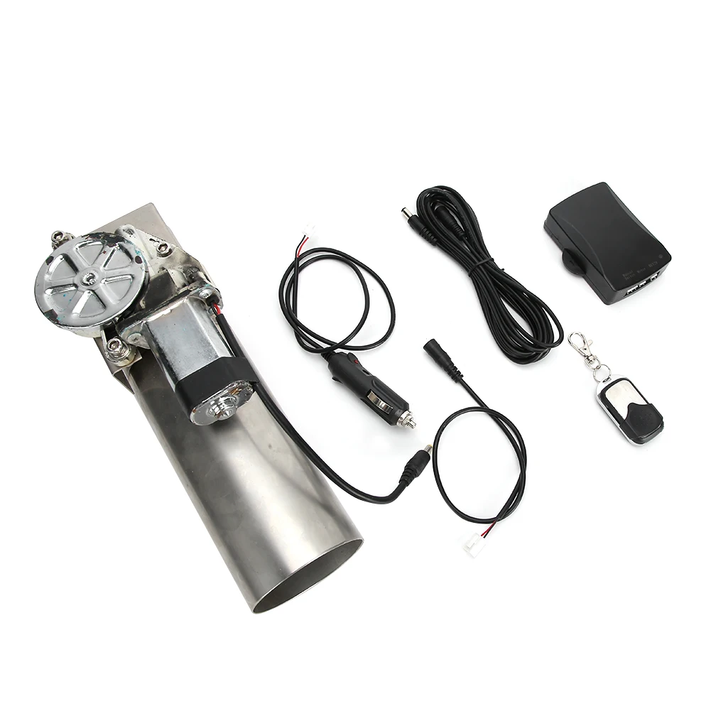 Универсальный 3 дюймовый прямой Электрический Выпускной клапан Catback I Pipe Cut System