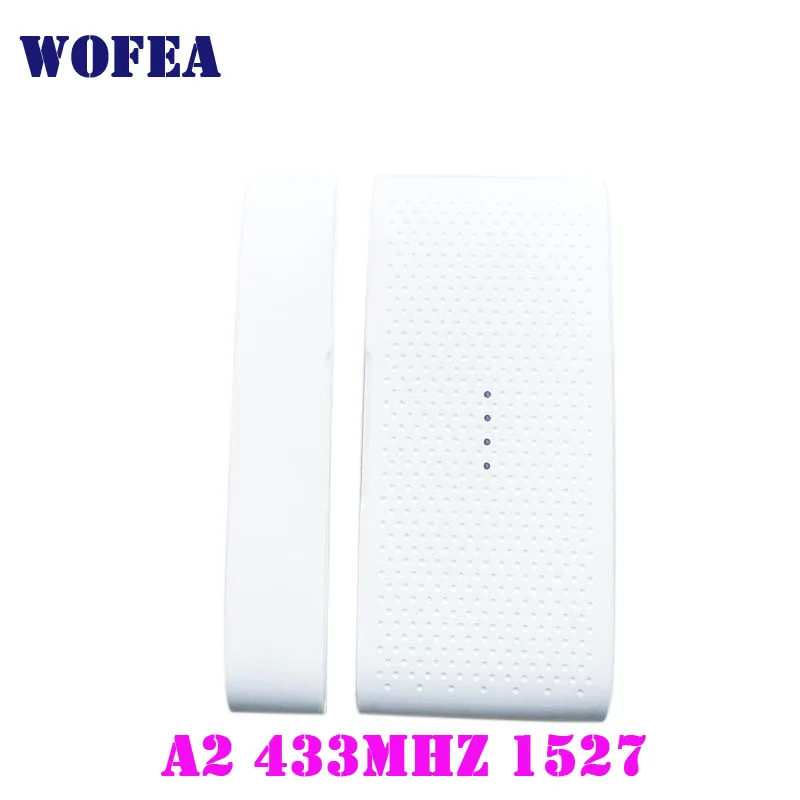 Wofea 433 МГц беспроводной датчик окна и двери wifi контактный магнитный детектор 1527 батарея в комплект не входит - Цвет: 433mhz door sensor