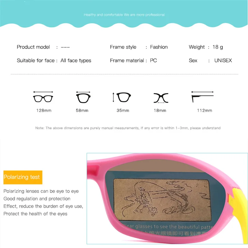 

Fashion Sport Sunglasses Kids Polarized Child Sun glasses Girl Boy Outdoor Eyeglasses Flexible Spectacles UV400 Oculos ciclismo