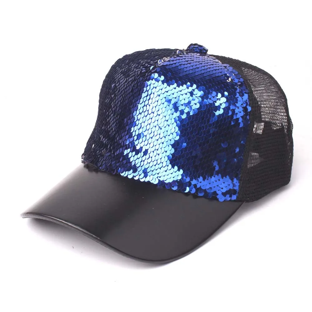 Unisex Men and women sequins stitching cap baseball net new winter fashion | Baseball Caps