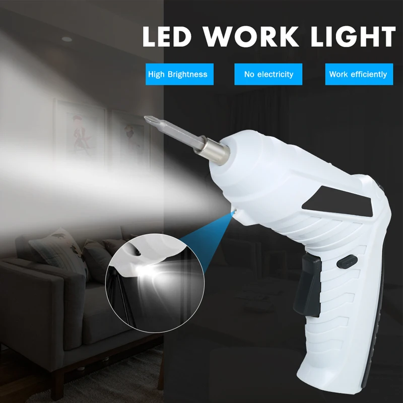 

27Pcs Multifunctional Electric Screwdriver Set 3.6V-12V Rechargeable Lithium Screw Driver