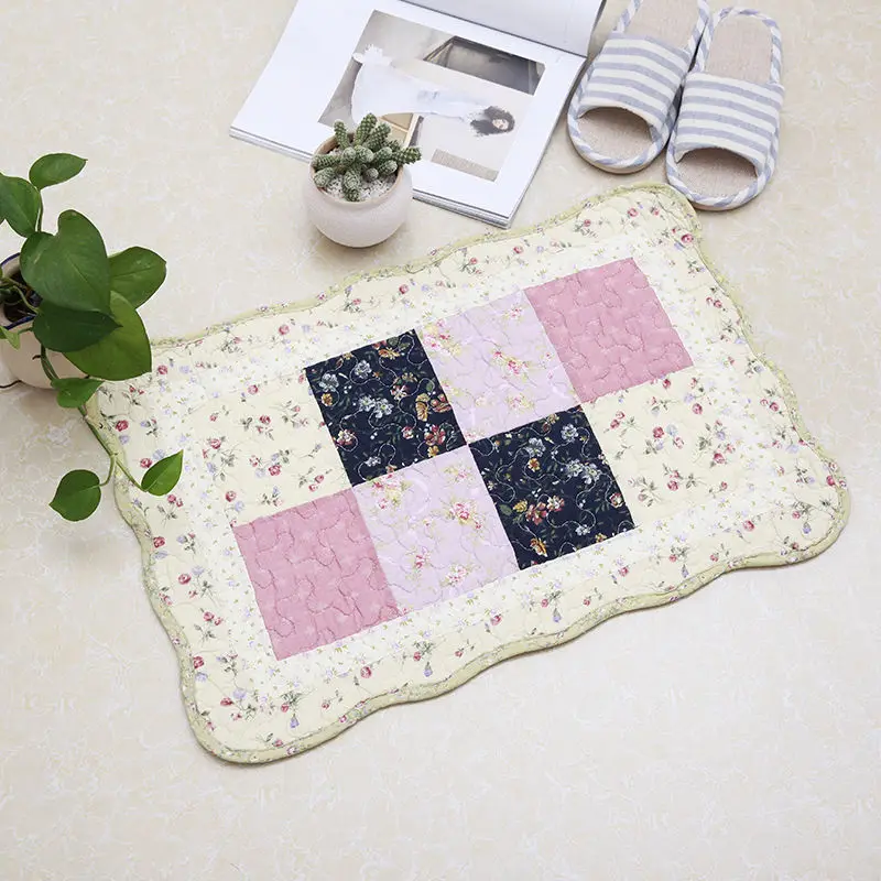 Прямая поставка хлопковый дверной коврик раньше диван гостиная спальня ванная