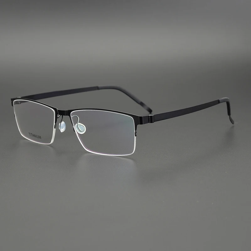 2021 супер легкие очки с полуободковой оправой Прямоугольная оправа для очков