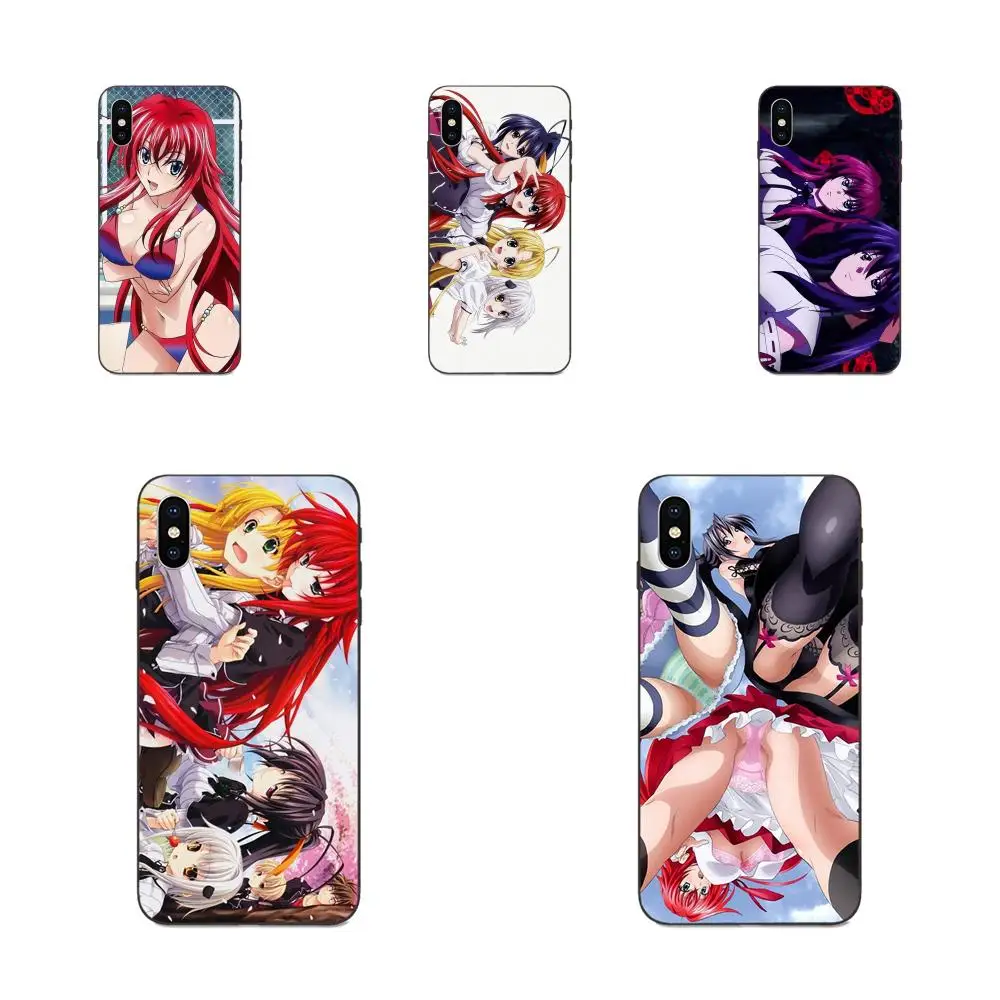 Мягкий телефон для Xiaomi Redmi Note 3 3S 4 4A 4X5 5A 6 6A 7 7A K20 Plus Pro S2 Y2 Y3 Akeno Rias Gremory High School