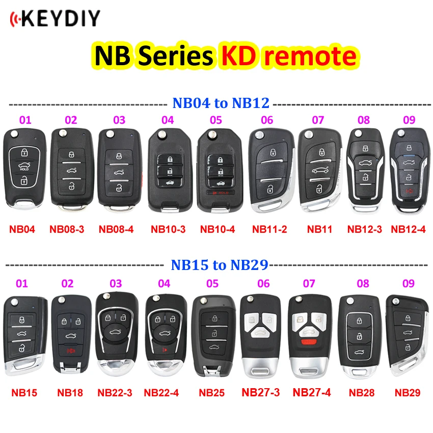 KEYDIY многофункциональный пульт дистанционного Управление NB серии NB04 NB11 NB15 NB18 NB29