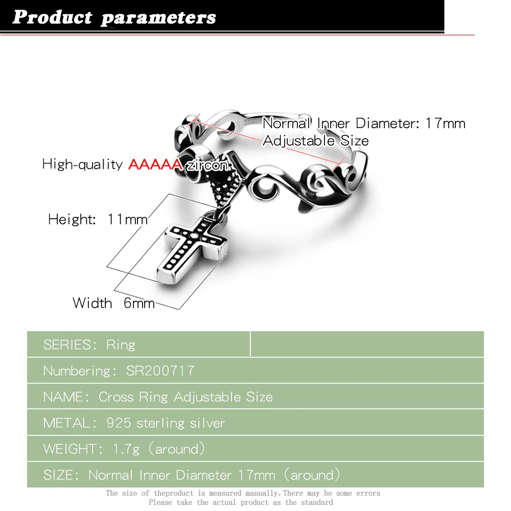 Женское регулируемое вечерние ЦО из серебра 100% пробы в стиле ретро | Украшения и