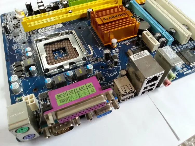 Gigabyte GA-G31M-ES2C Original Desktop Motherboard LGA 775 DDR2 4GB VGA G31 USED motherboard | Компьютеры и офис