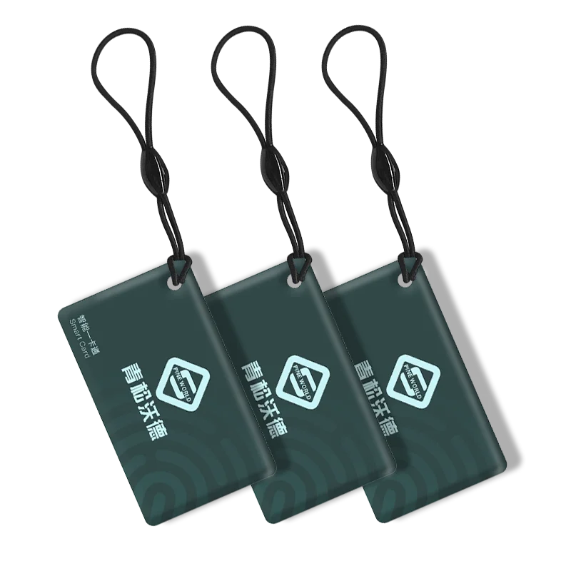 Карты RFID PINEWORLD для смарт-замка брелки 13 56 МГц Q201 Q202 Q203 Q303 + ключи контроля доступа