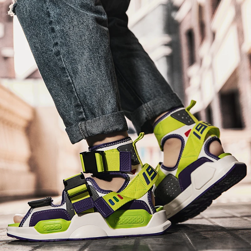 

Sandels For Men Men's Beach Sandals Fashion Summer Sandles For Men 2020 Garden Shoes Sandal Free Shipping Sandalen Heren