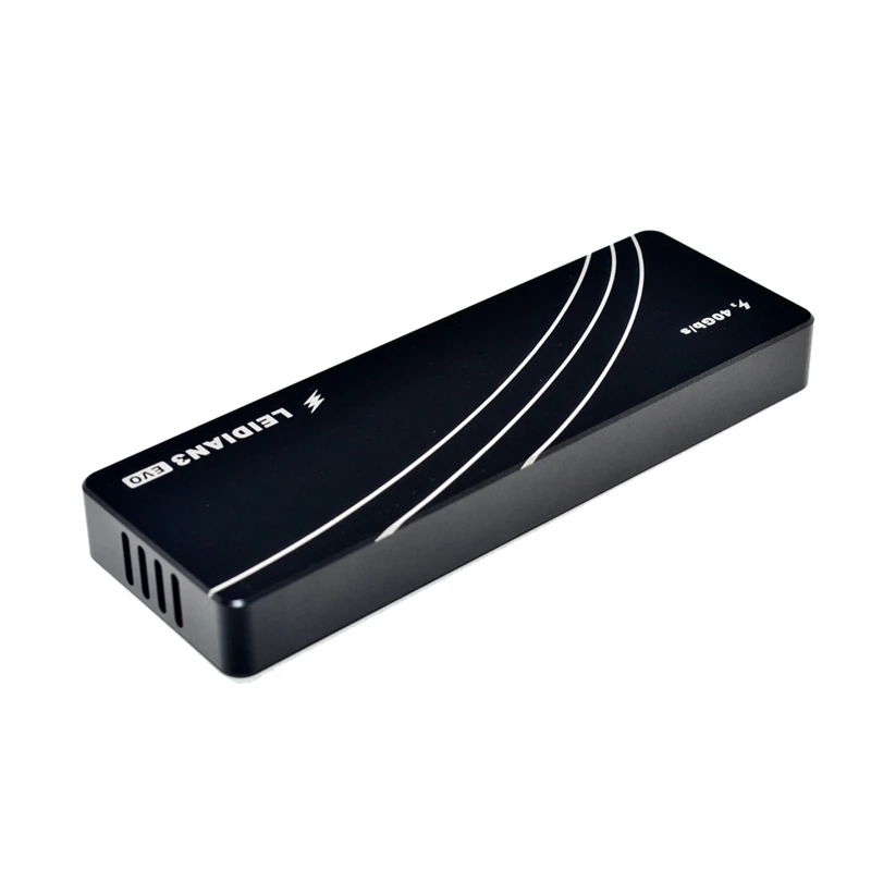 Портативный жесткий диск SSD Thunderbolt 3 Чехол M.2 для Type C Usb 1 NVMe PCIE алюминиевый корпус