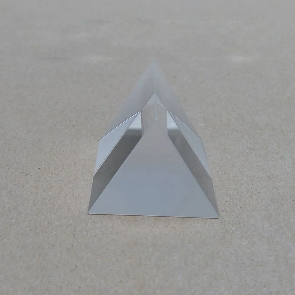 Оптическое стекло Светоотражающие призмы 40*40*40*30 мм Isosceles правый треугольный