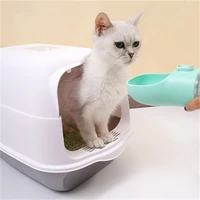 cat supplies fully enclosed litter box cat toilet deodorant and splash proof deodorant lift cover cat litter box poop box