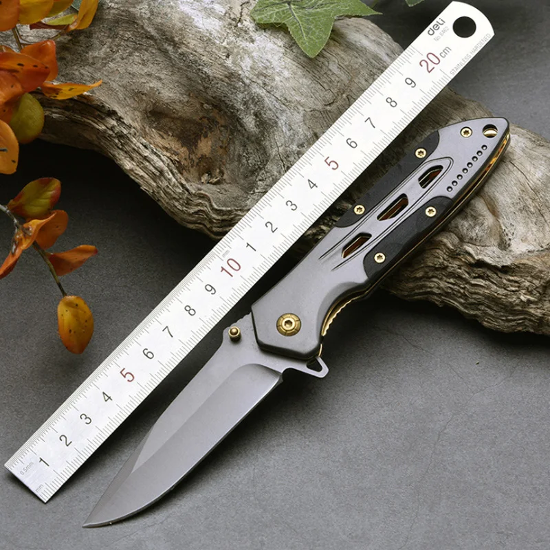

5Cr13Mov Folding Knife Multi-function Camping Hunting Pocket Knife Cs go Fast Open Survival EDC Tactical Tool Box Cutter