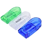 3 цвета мини Полезная портативная коробка для таблеток нож для разрезания таблеток разделитель таблеток футляр для таблеток держатель для таблеток