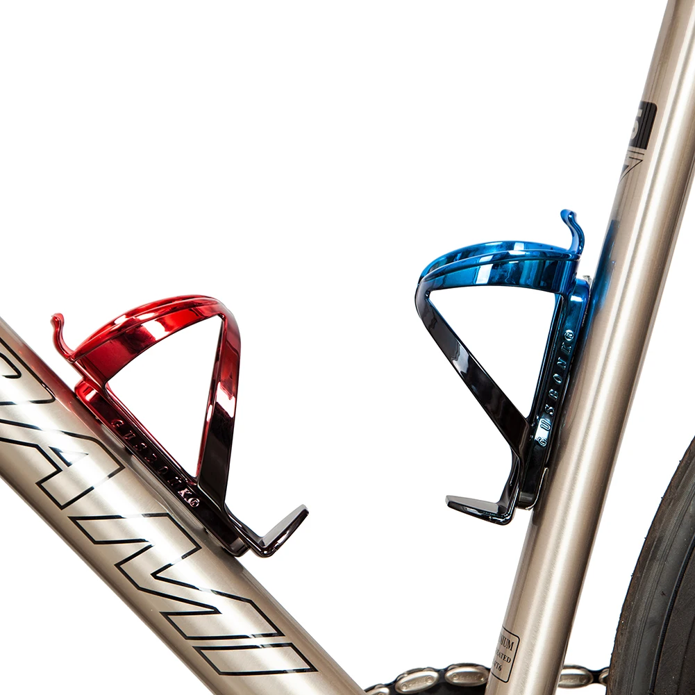 

PC Plastic Gradient Dazzling Road Bicycle Drink Water Bottle Holder Cage Mountain Bike Kettle Cup Rack Bracket Cycling Equipment