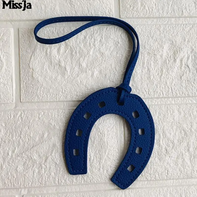 10 цветов Женский и женский брелок из искусственной кожи подковообразный Сумочка