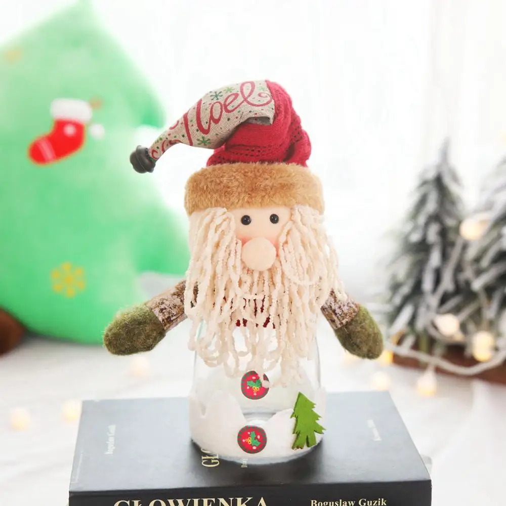 Рождественское украшение прозрачная конфета Пластиковые Креативные украшения