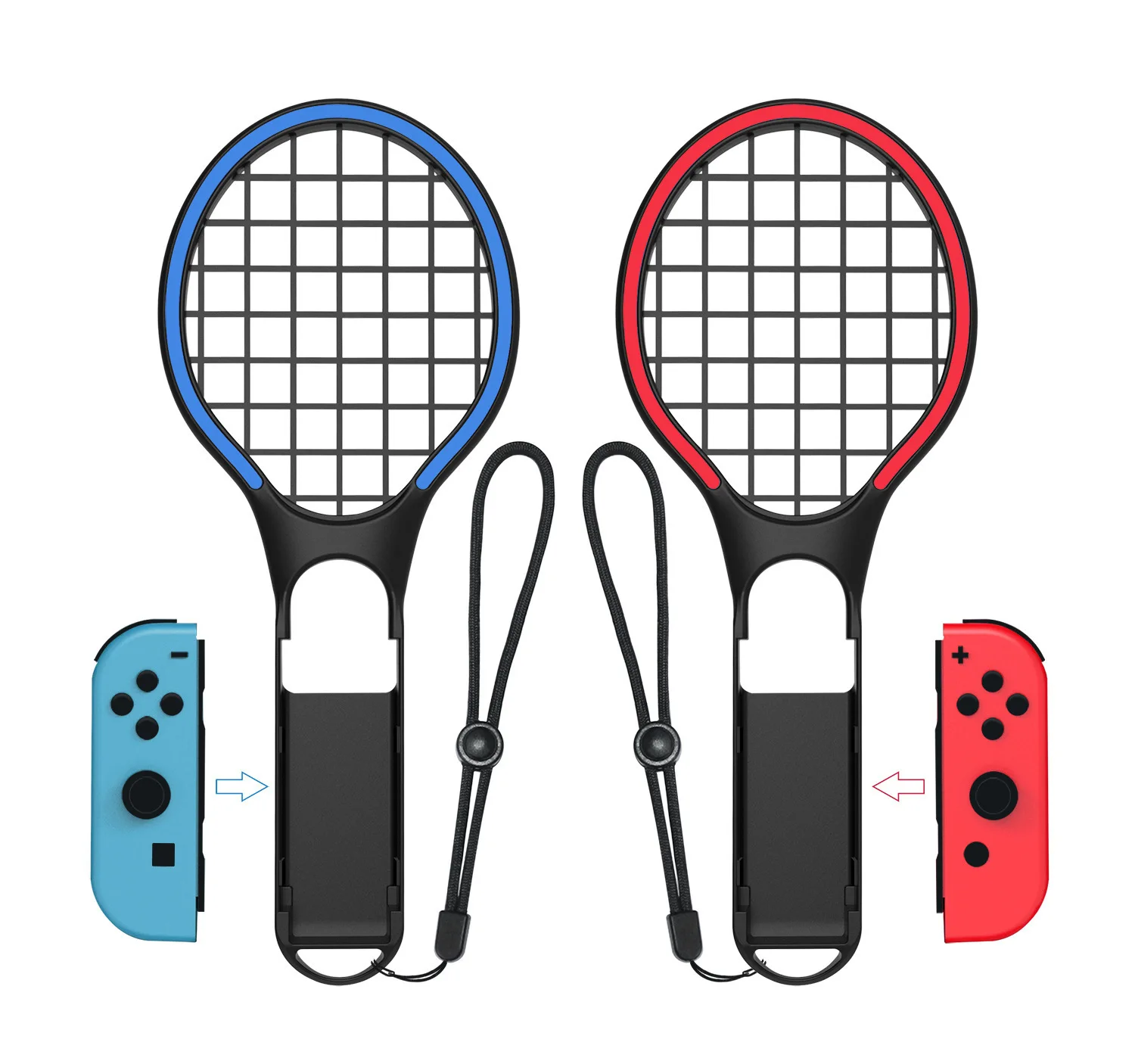 

New Handle Controller Left Right ABS Tennis Racket for Nintendo Nintend Switch NS JOY-CON Ma rio Tennis ACE Game Player Switch