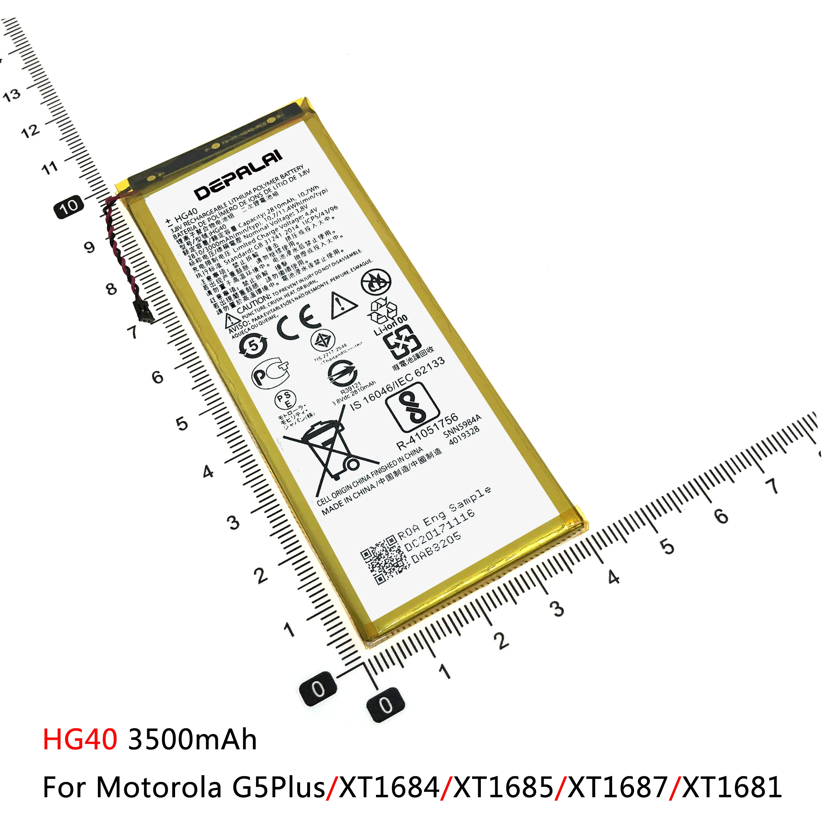 3000 мА/ч Батарея для Motorola Moto G5S плюс двойной XT1791 XT1792 XT1793 XT1794 XT1795 XT1805 HG30 | Мобильные