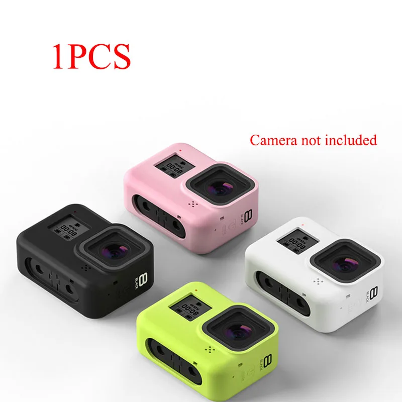 1 шт. Gopro8 пылезащитный силиконовый чехол для объектива камеры с ремешком Gopro Hero8