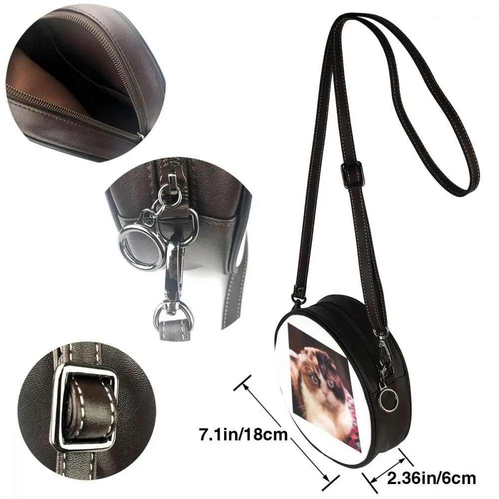 Шотландская складная сумка через плечо с кошкой шотландская кожаная женская