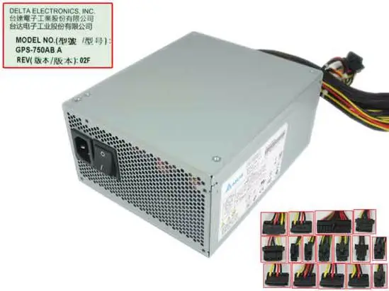 Delta Electronics GPS 750AB блок питания для сервера 750 Вт PSU|750w psu|psu 750wpower supply psu |