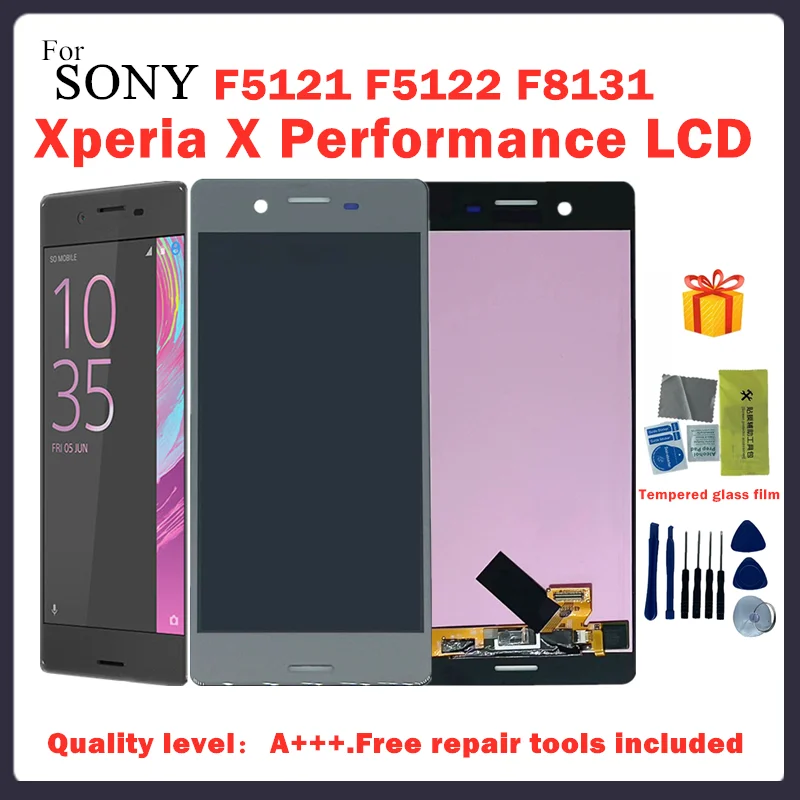 

LCD For Sony Xperia XP LCD F5121 F5122 F8131 F8132 LCD Display Touch Screen Digitizer Assembly For Sony Xperia X Performance LCD