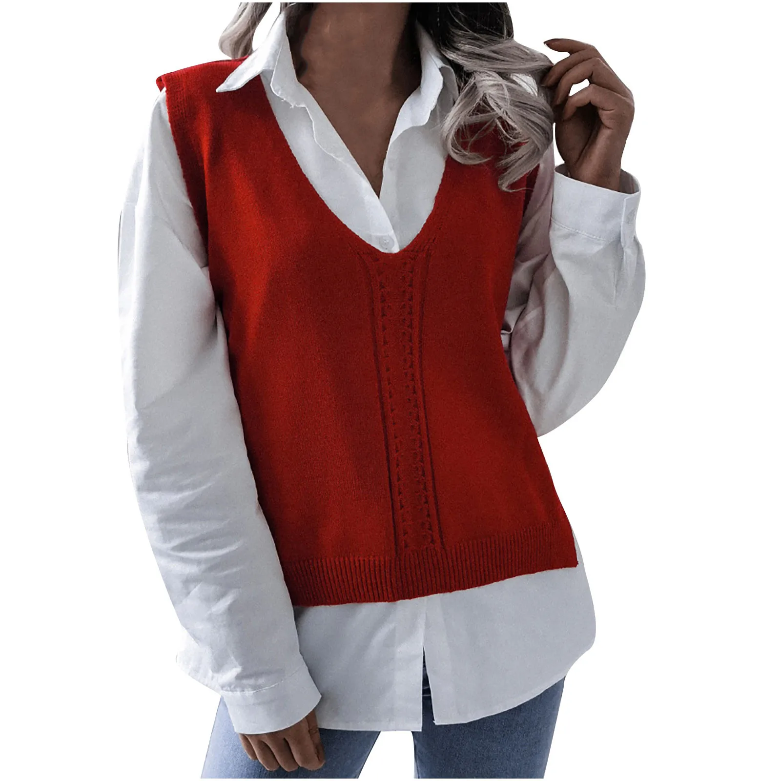 Женский вязаный свитер West осень 2021 новый свободный элегантный модный