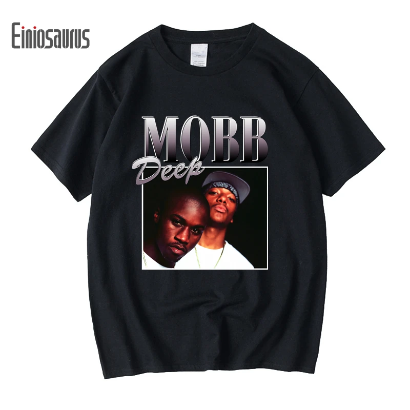 

Mobb Deep 90s в винтажном стиле, в стиле унисекс, черная футболка для мужчин, на каждый день, Ретро стиль, графические футболки из хлопка для мальчи...