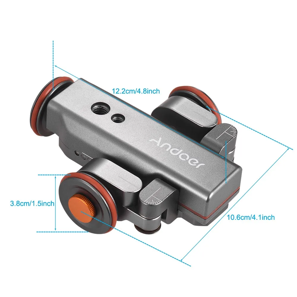 Andoer L4 PRO камера видеоролик весы Электрический трек слайдер дистанционное