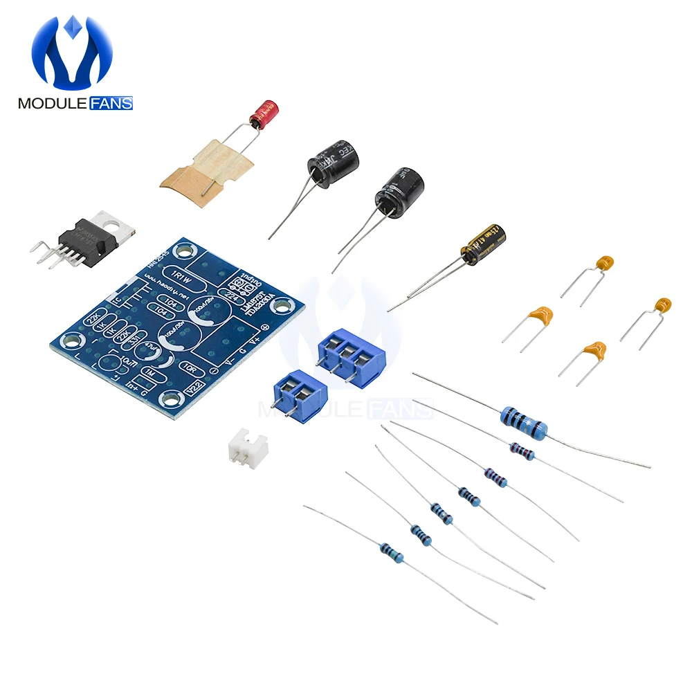 20 Вт Hi Fi моно канал LM1875T стерео аудио усилитель плата модуль DIY Kit Diy Электронный|diy
