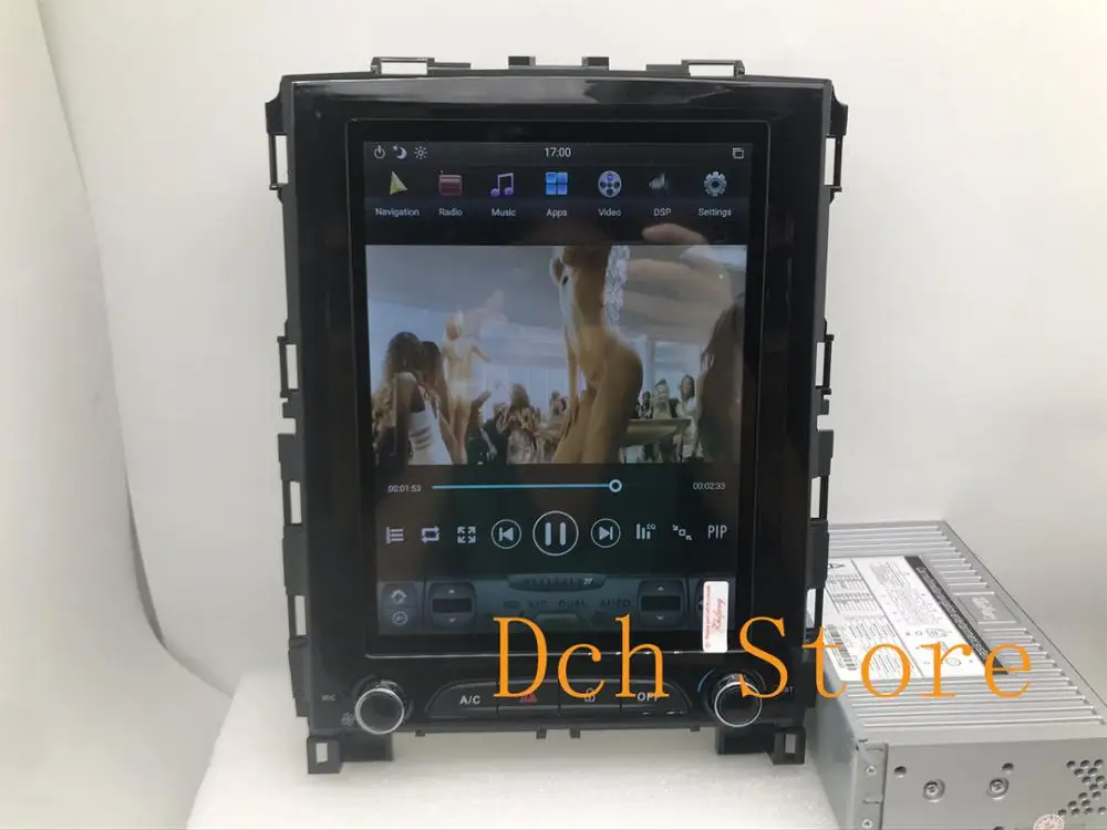 10 4 дюймовый вертикальный экран Tesla стиль Android 9 0 автомобильный DVD GPS навигация