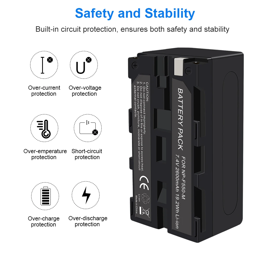 PALO 1-4 года шт. NP-F550 NPF550 NP F550 F570 Камера Батарея для Sony F970 F750 F960 F530 CCD-RV100 CCD-RV200 SC9 TR1 TR940 |