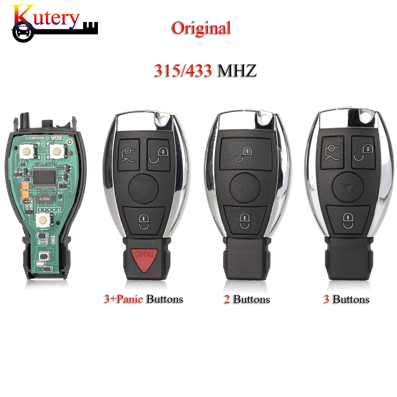 Оригинальный дистанционный смарт ключ Kutery 5 шт./партия для автомобилей Mercedes BENZ E S 2