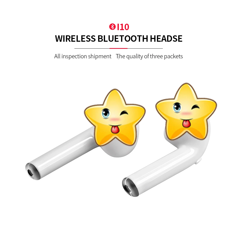 I10 TWS беспроводные Bluetooth наушники 5 0 Air in Ear Auriculares с сенсорным управлением