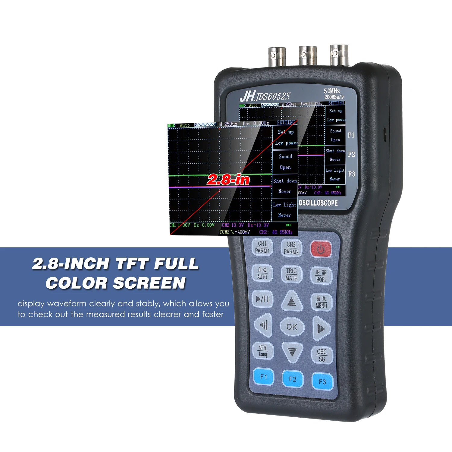 Осциллограф и функциональный генератор сигналов 2 в 1|Осциллографы| |
